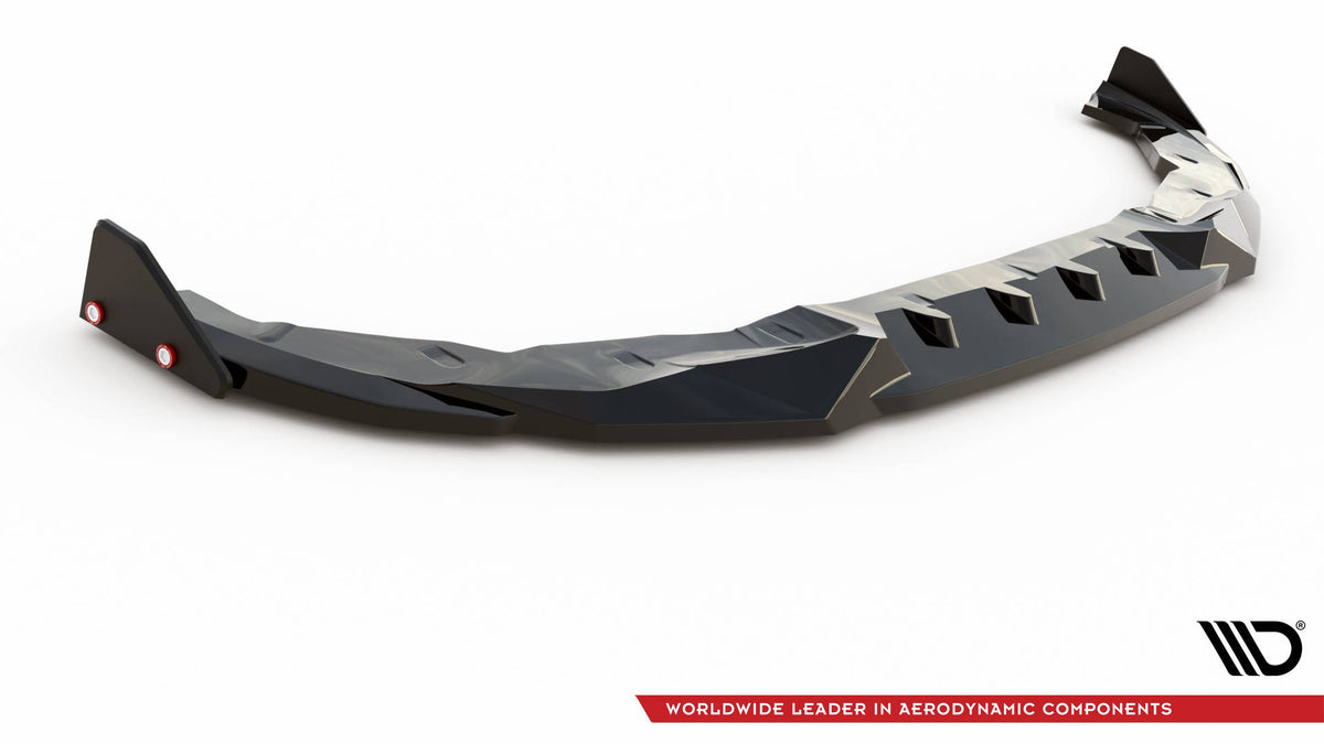 Front Splitter V.2 + Flaps suitable for BMW 2 Coupe M-Pack / M240i G42