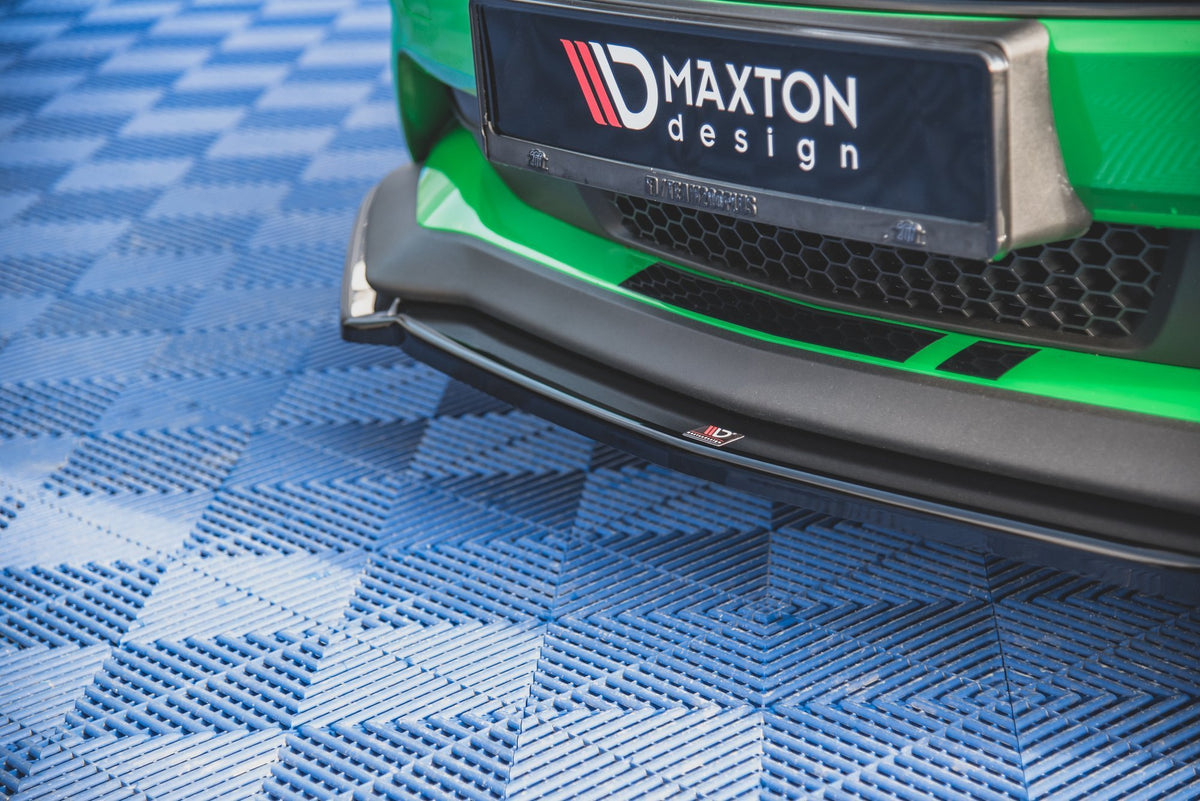 Front Splitter V.2 + Flaps suitable for Ford Mustang GT Mk6 Facelift