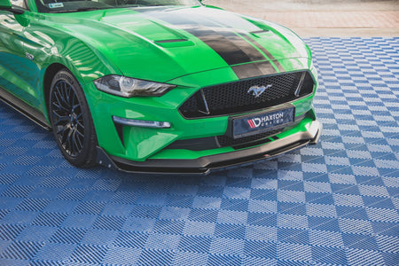 Front Splitter V.2 + Flaps suitable for Ford Mustang GT Mk6 Facelift
