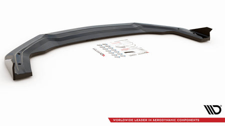 Front Splitter V.2 + Flaps suitable for Ford Mustang GT Mk6 Facelift