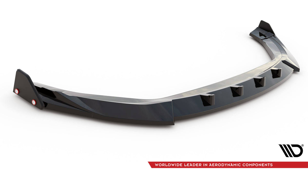 Front Splitter V.2 + Flaps suitable for Hyundai Kona N Mk1
