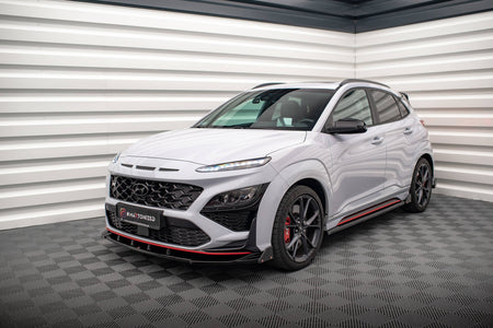 Front Splitter V.2 + Flaps suitable for Hyundai Kona N Mk1
