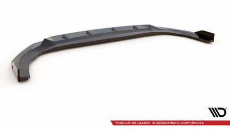 Front Splitter V.2 + Flaps suitable for Volkswagen Golf GTI / GTE / GTD / R-Line Mk8