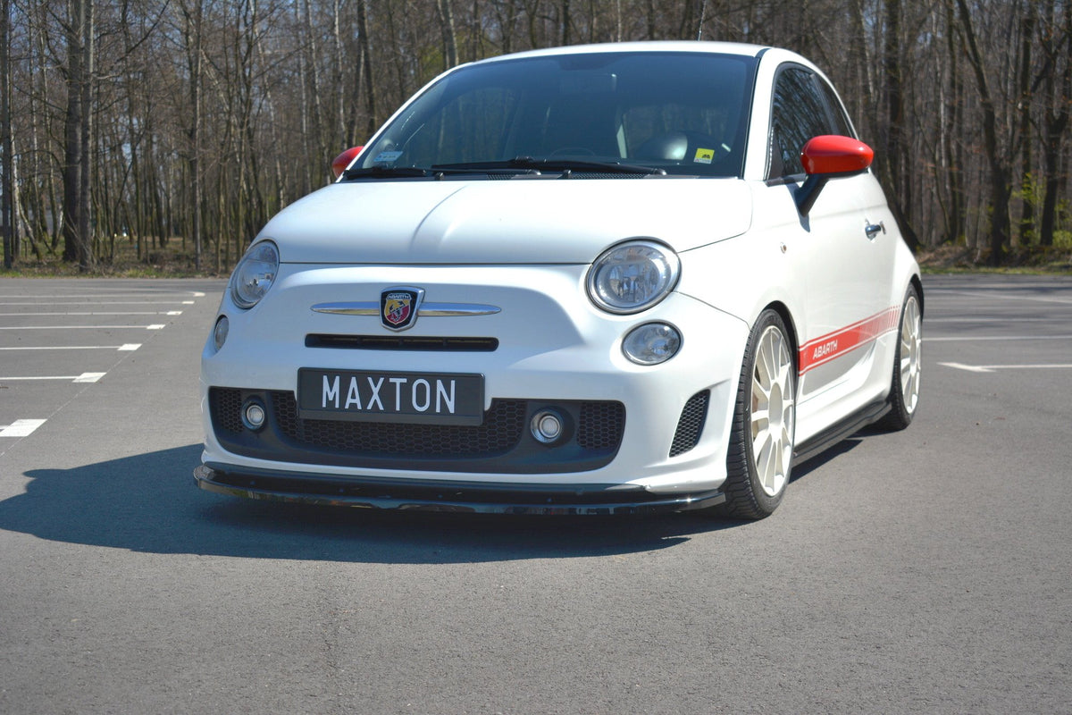 Front Splitter V.2 suitable for Abarth  500 Mk1