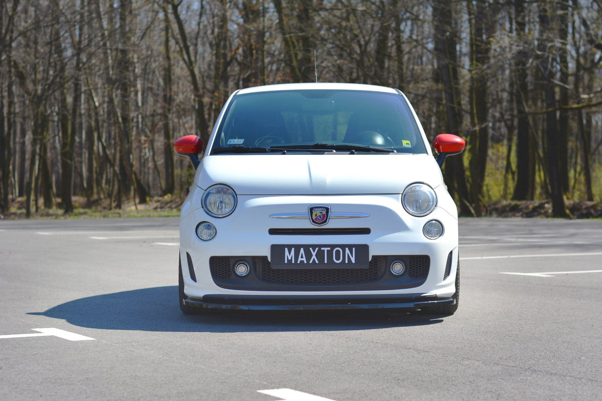 Front Splitter V.2 suitable for Abarth  500 Mk1