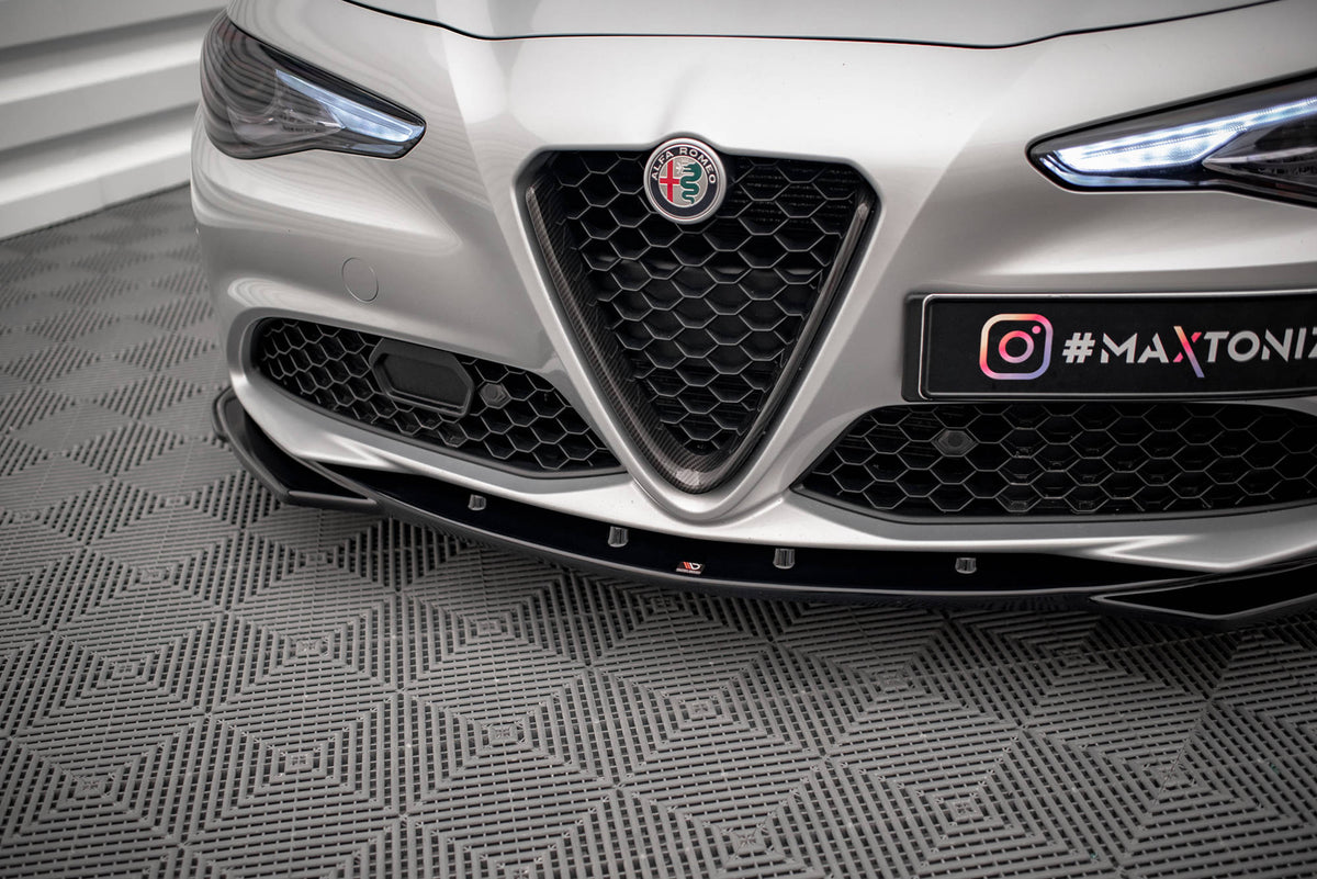Front Splitter V.2 suitable for Alfa Romeo Giulia Sport