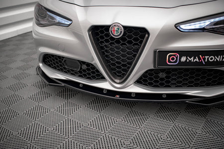 Front Splitter V.2 suitable for Alfa Romeo Giulia Sport