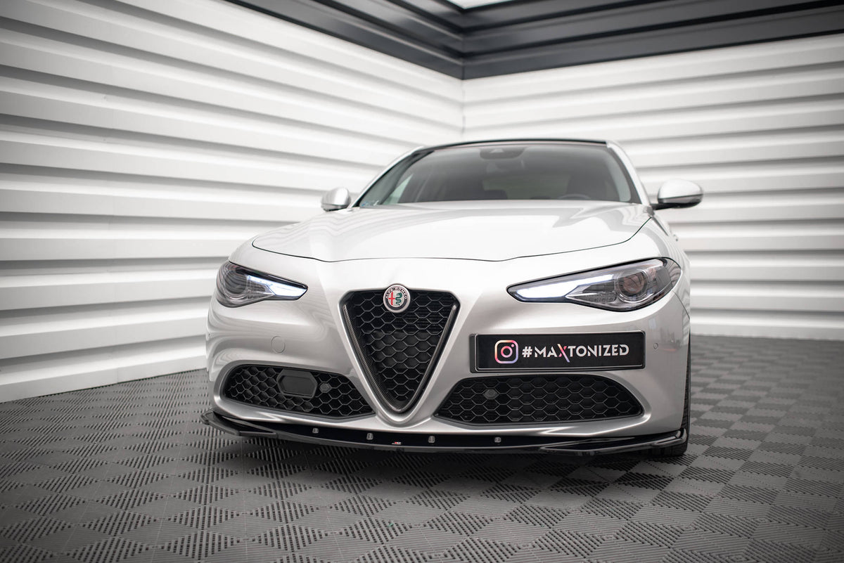 Front Splitter V.2 suitable for Alfa Romeo Giulia Sport