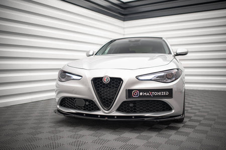 Front Splitter V.2 suitable for Alfa Romeo Giulia Sport