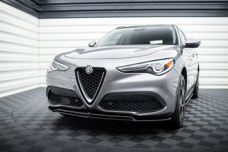 Front Splitter V.2 suitable for Alfa Romeo Stelvio Mk1
