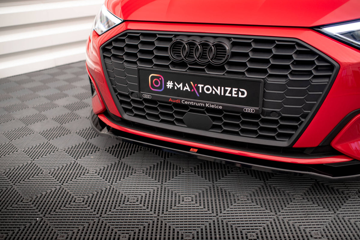 Front Splitter V.2 suitable for Audi A3 8Y
