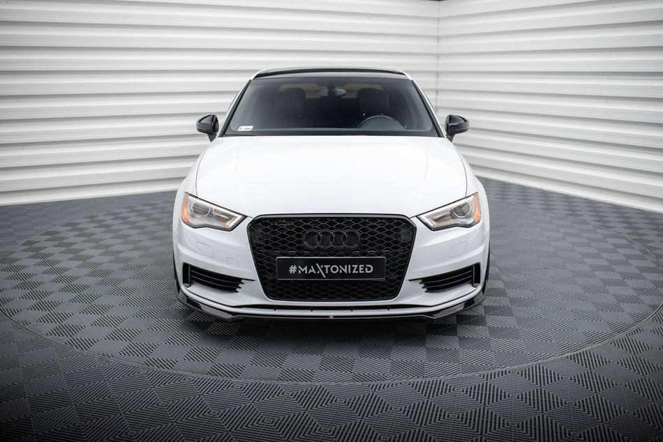 Front Splitter V.2 suitable for Audi A3 Sedan 8V