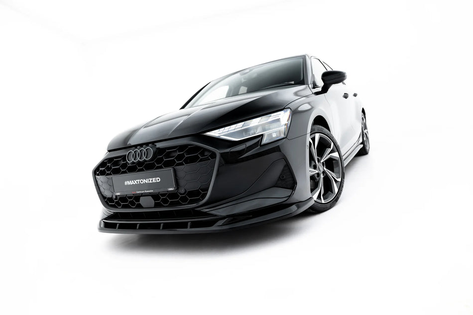 Front Splitter V.2 suitable for Audi A3 Sedan 8Y Facelift
