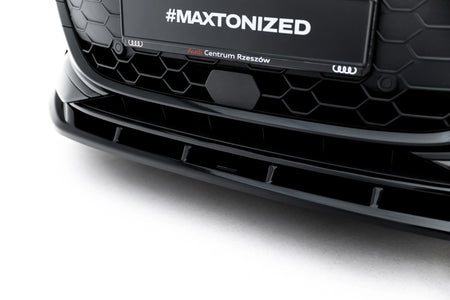 Front Splitter V.2 suitable for Audi A3 Sedan 8Y Facelift