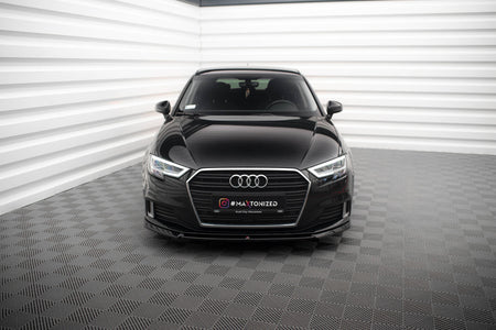 Front Splitter V.2 suitable for Audi A3 Sportback 8V Facelift