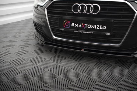 Front Splitter V.2 suitable for Audi A3 Sportback 8V Facelift