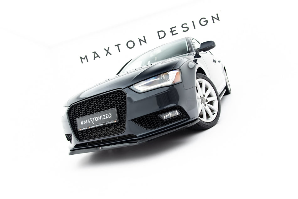 Front Splitter V.2 suitable for Audi A4 B8 FL