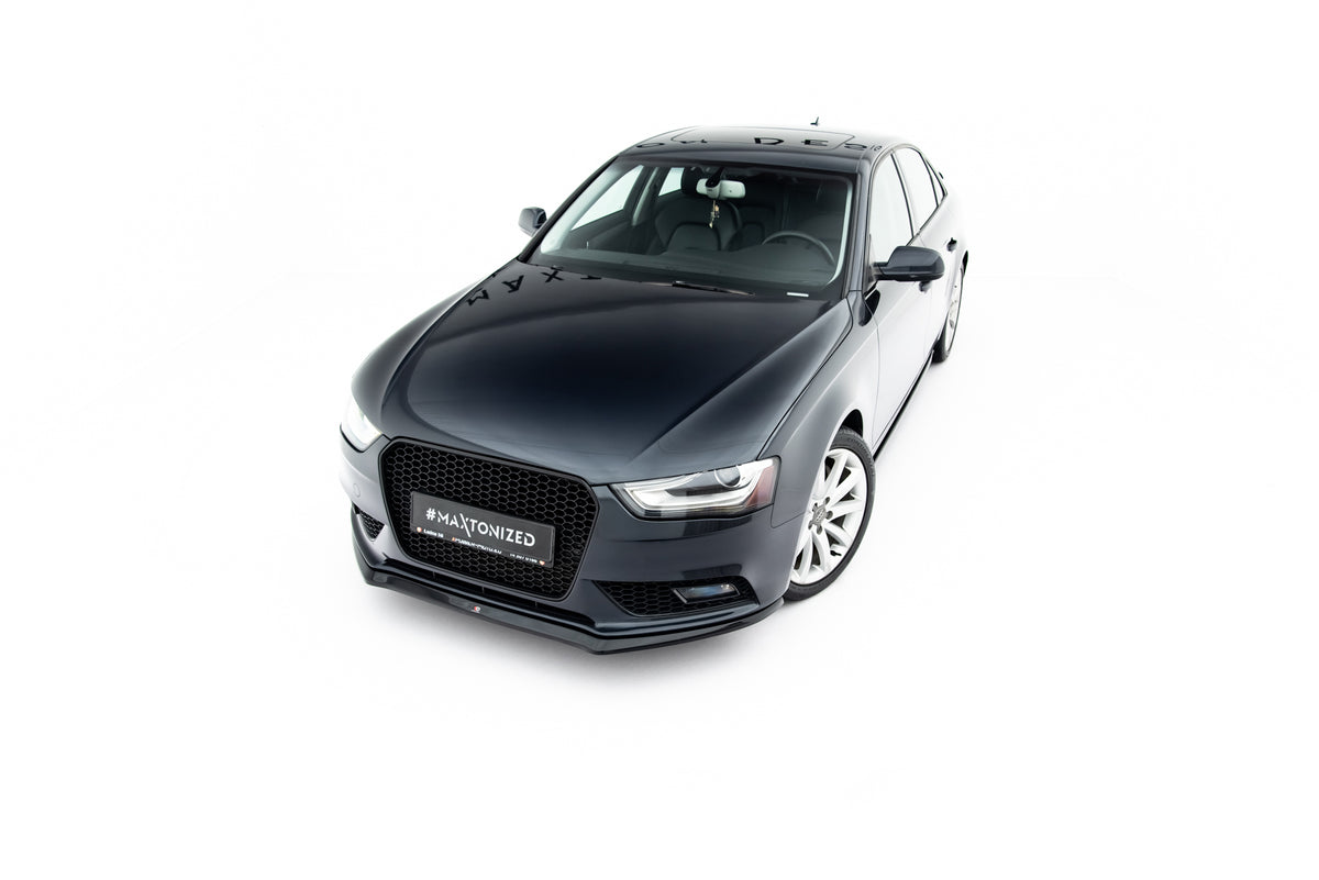 Front Splitter V.2 suitable for Audi A4 B8 FL