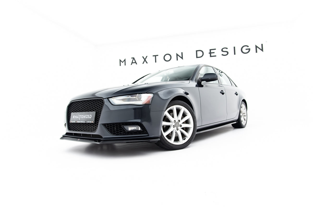 Front Splitter V.2 suitable for Audi A4 B8 FL