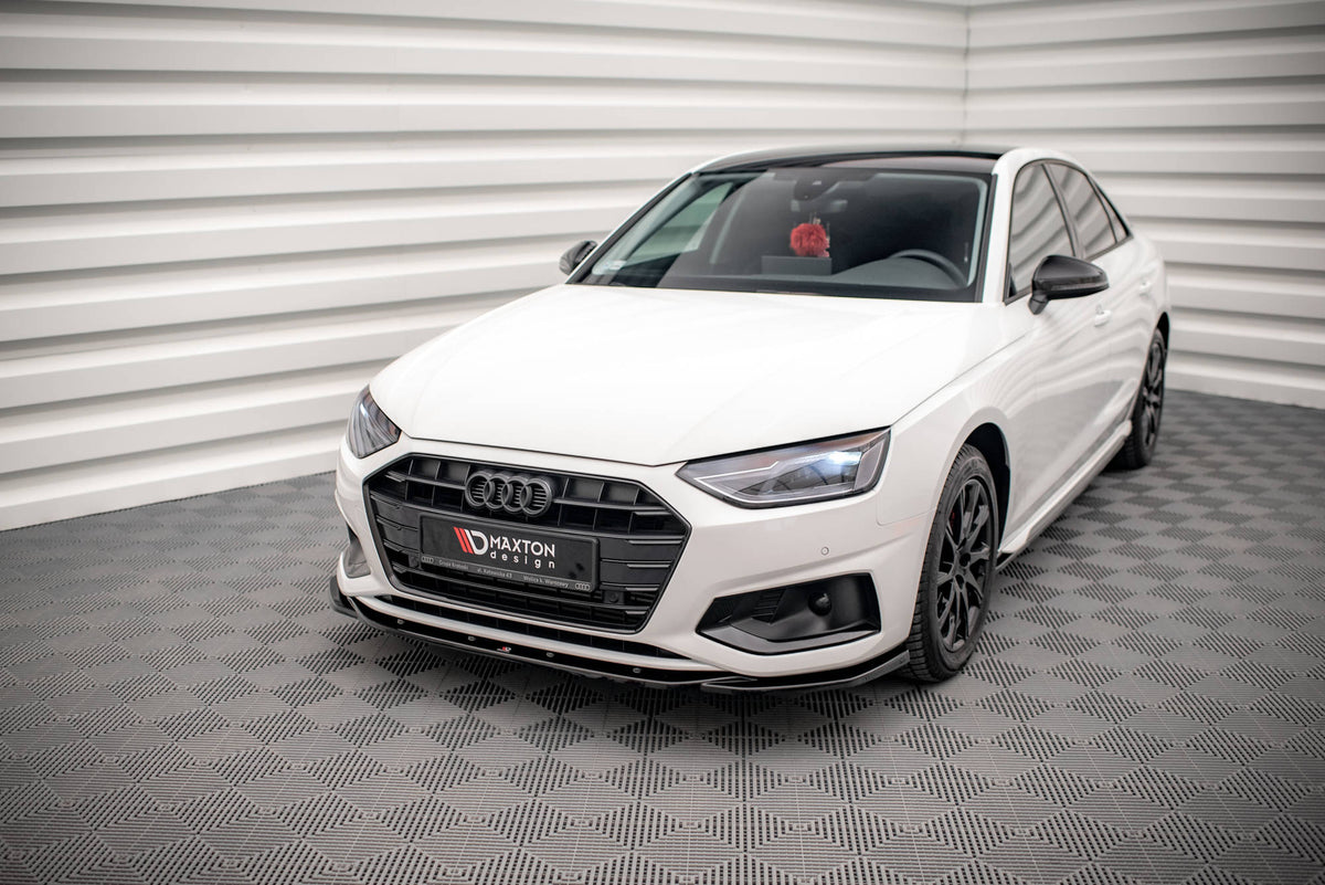 Front Splitter V.2 suitable for Audi A4 B9 Facelift