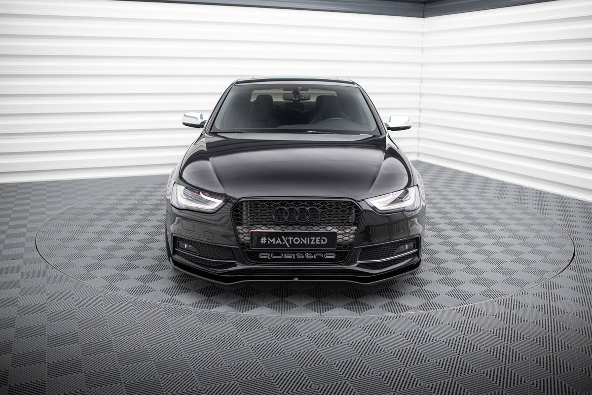Front Splitter V.2 suitable for Audi A4 S-Line / S4 B8 Facelift