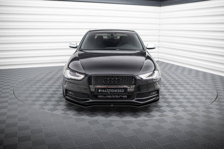 Front Splitter V.2 suitable for Audi A4 S-Line / S4 B8 Facelift