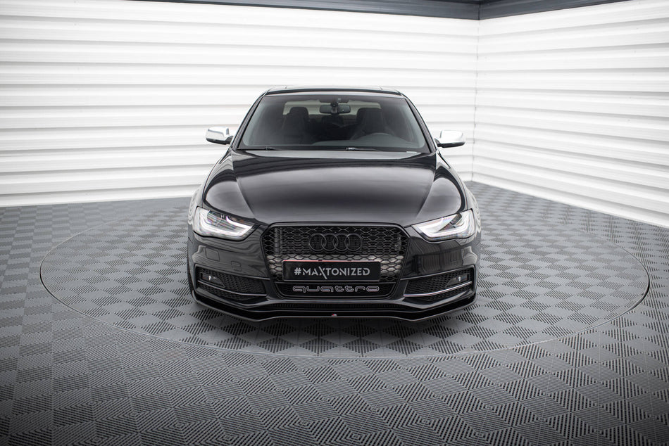 Front Splitter V.2 suitable for Audi A4 S-Line / S4 B8 Facelift