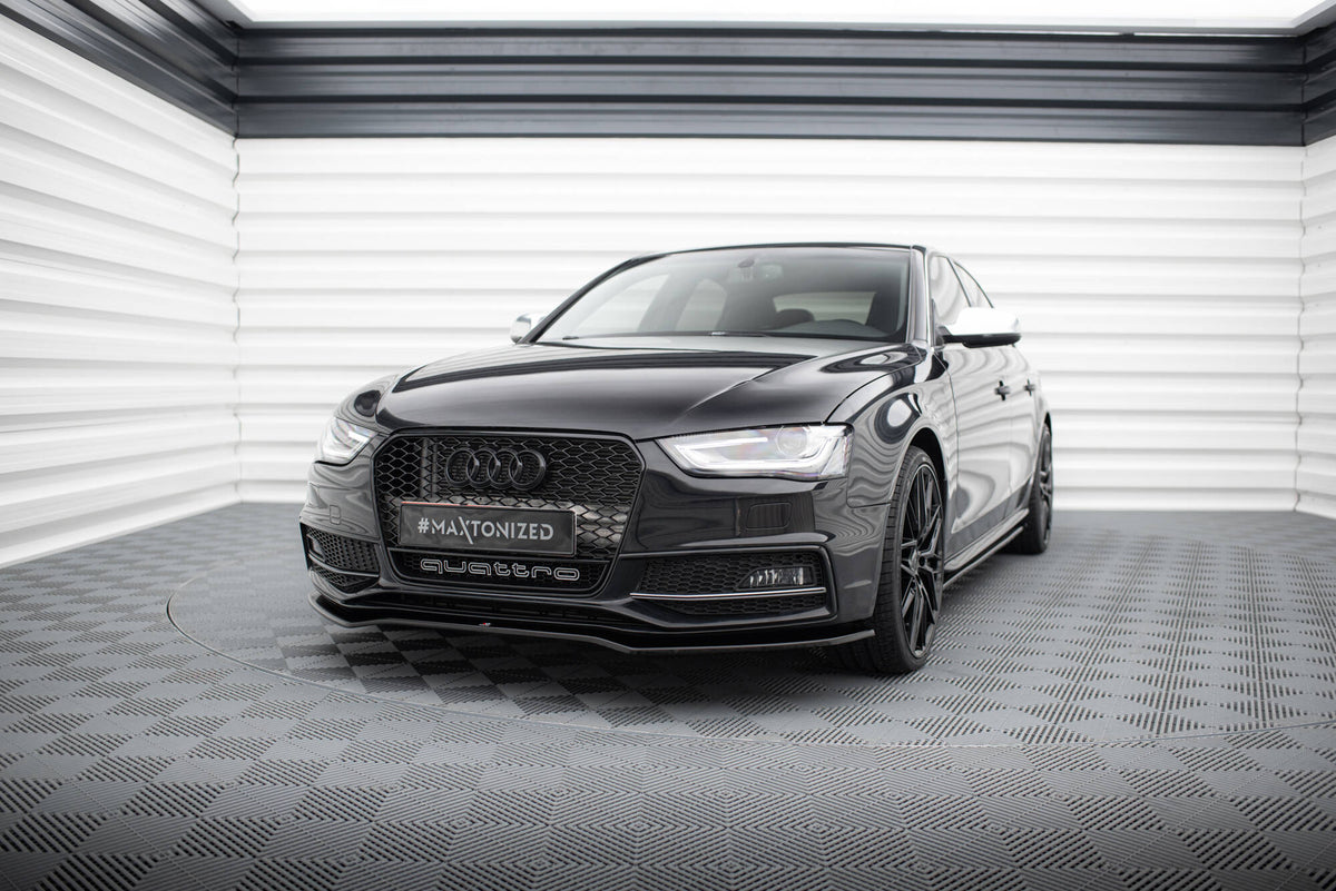 Front Splitter V.2 suitable for Audi A4 S-Line / S4 B8 Facelift