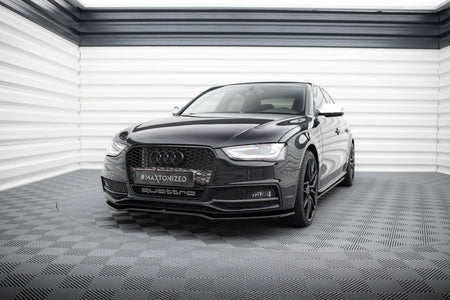 Front Splitter V.2 suitable for Audi A4 S-Line / S4 B8 Facelift
