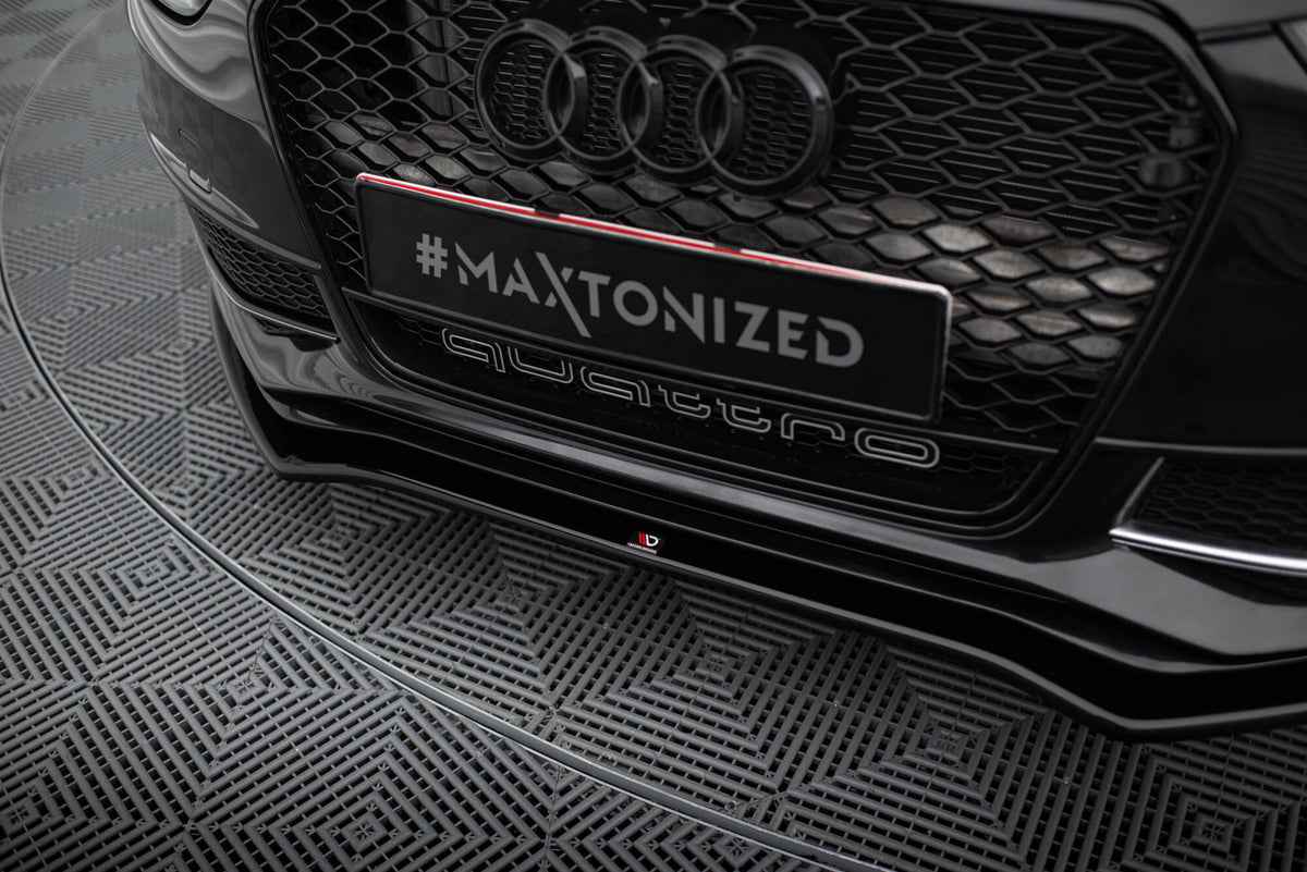 Front Splitter V.2 suitable for Audi A4 S-Line / S4 B8 Facelift