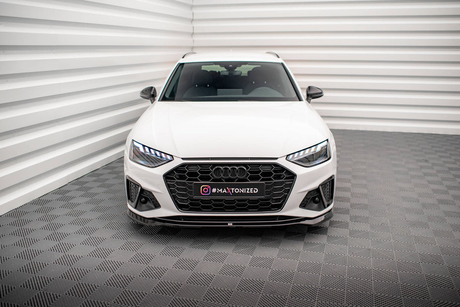 Front Splitter V.2 suitable for Audi A4 S-Line / S4 B9 Facelift