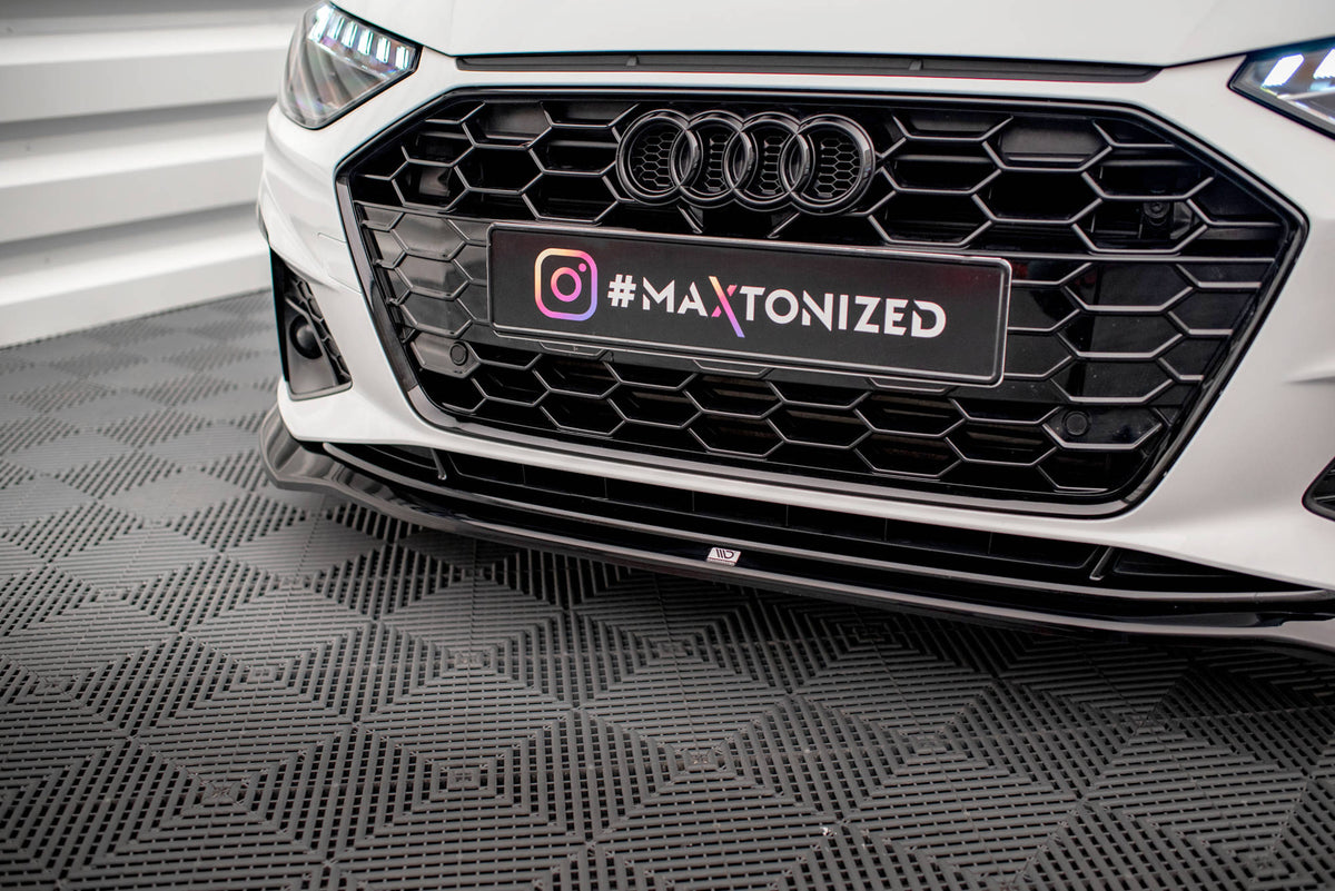 Front Splitter V.2 suitable for Audi A4 S-Line / S4 B9 Facelift