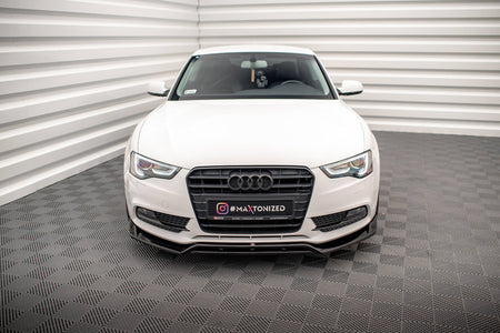 Front Splitter V.2 suitable for Audi A5 Coupe / Sportback 8T Facelift