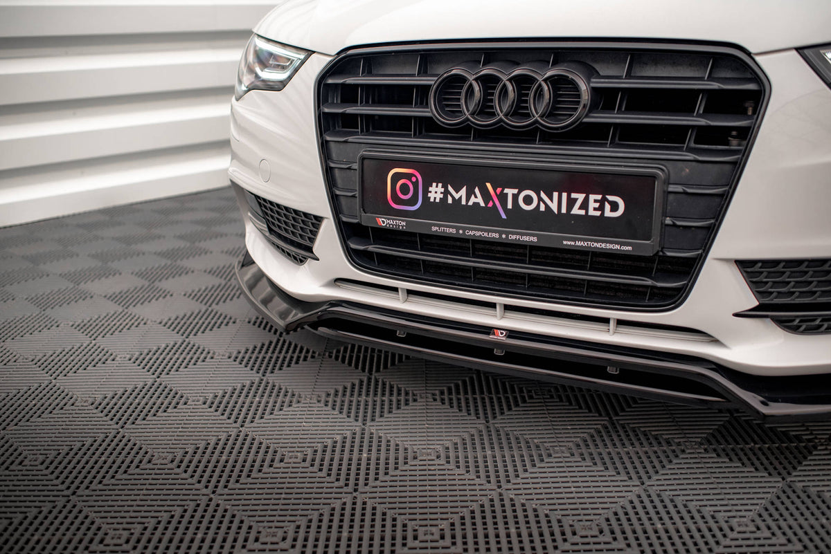 Front Splitter V.2 suitable for Audi A5 Coupe / Sportback 8T Facelift