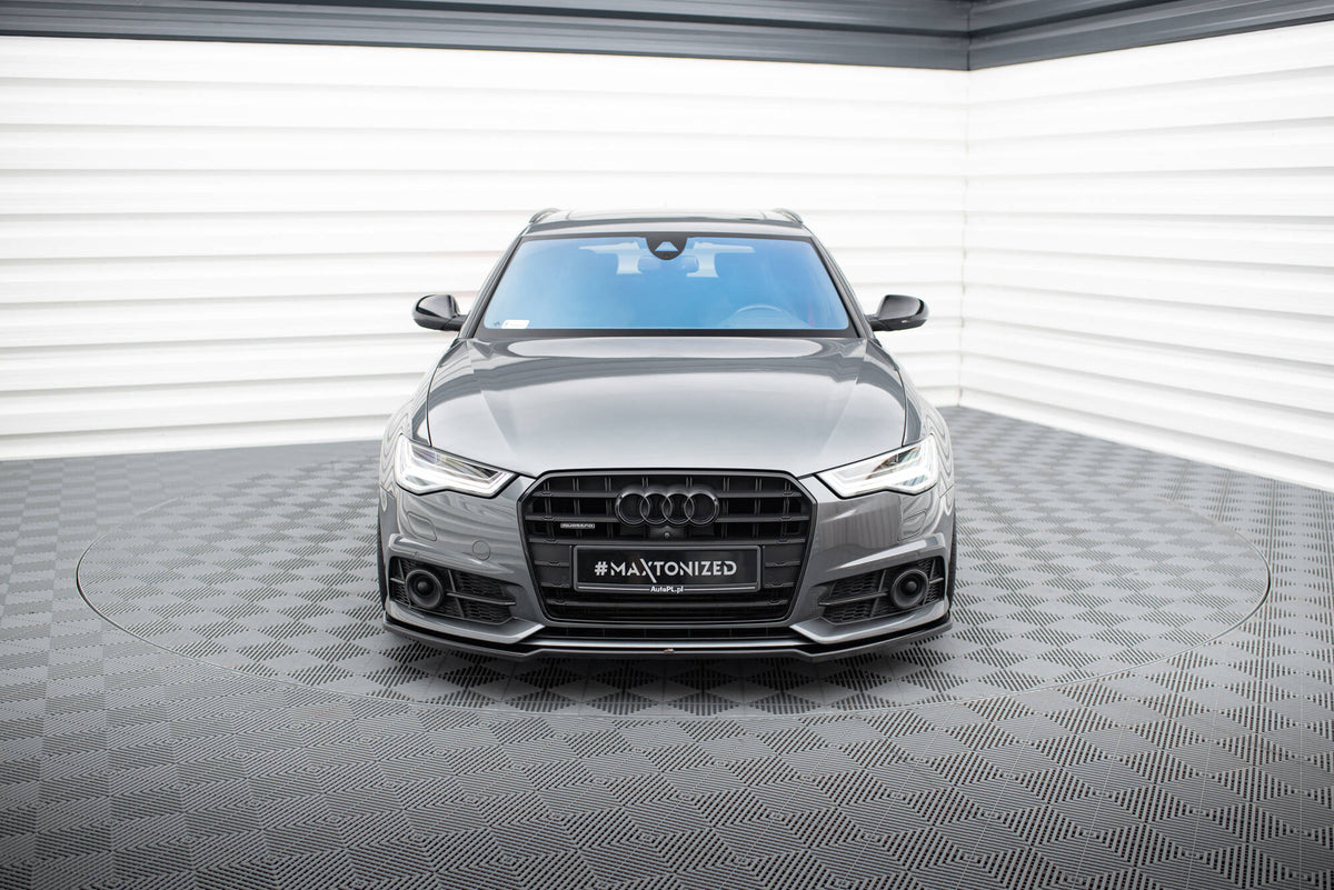 Front Splitter V.2 suitable for Audi A6 / A6 C7 S-line/ S6 C7 Facelift