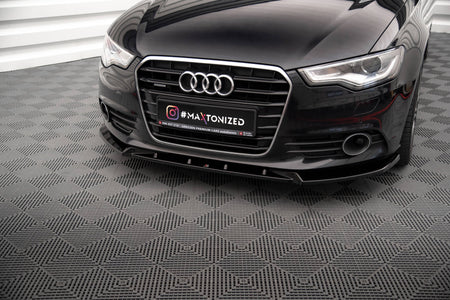 Front Splitter V.2  suitable for Audi A6 C7