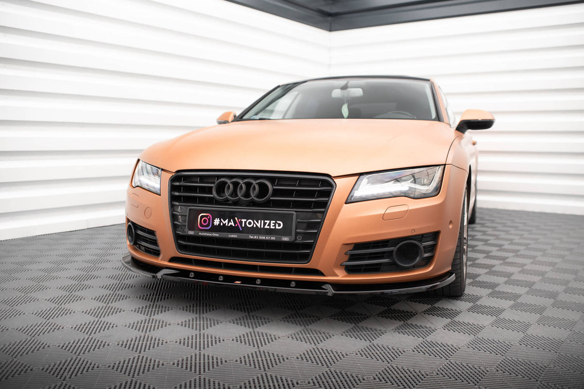 Front Splitter V.2 suitable for Audi A7 C7