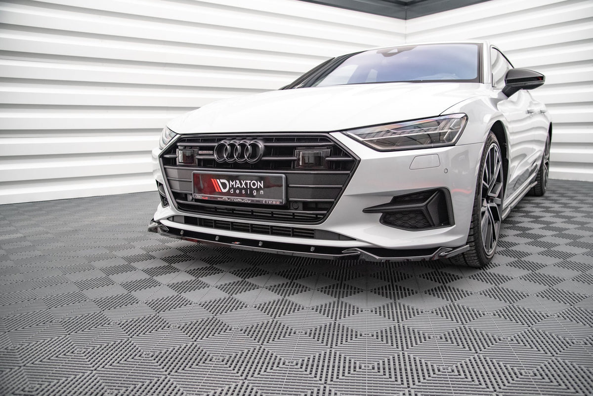 Front Splitter V.2 suitable for Audi A7 C8