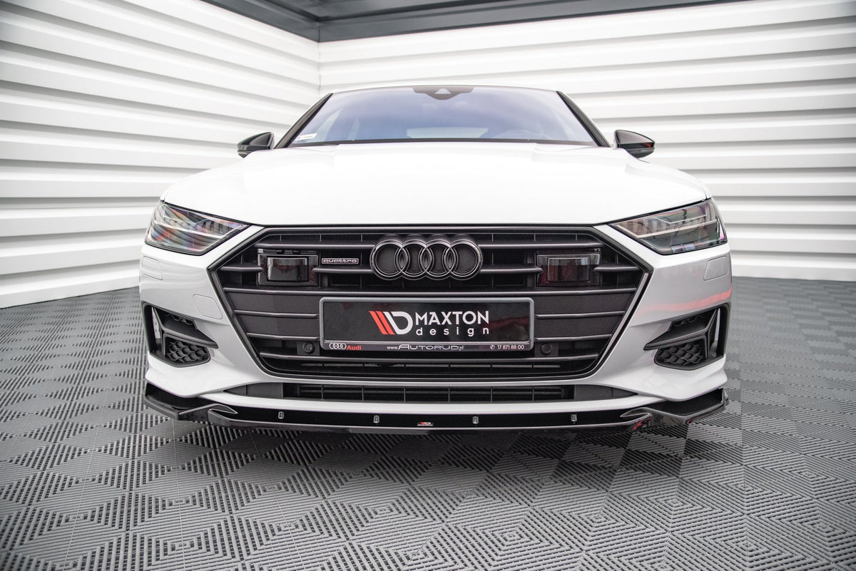 Front Splitter V.2 suitable for Audi A7 C8