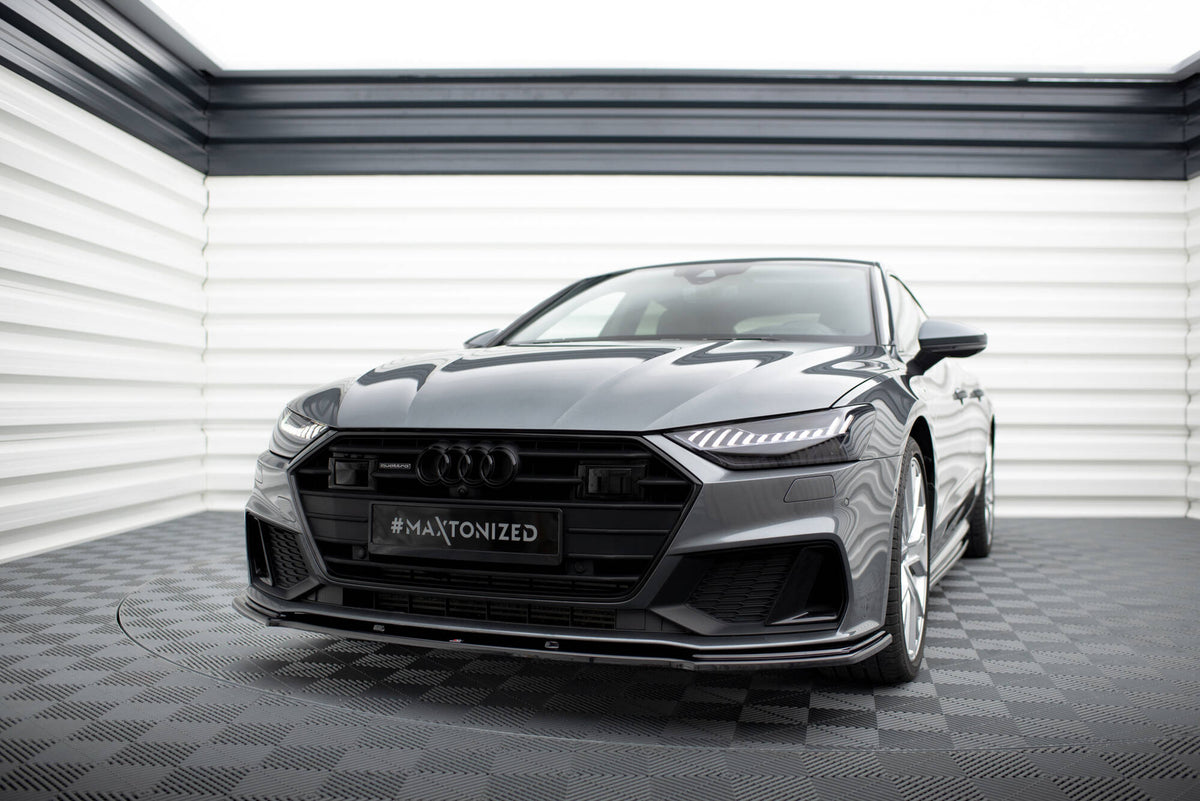 Front Splitter V.2 suitable for Audi A7 S-Line C8 / S7 C8 / C8 Facelift / S7 Facelift
