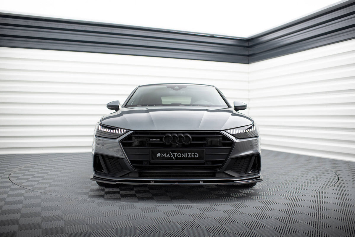 Front Splitter V.2 suitable for Audi A7 S-Line C8 / S7 C8 / C8 Facelift / S7 Facelift