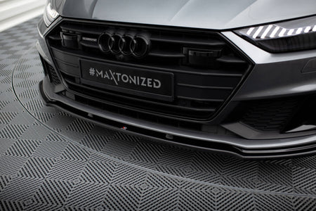 Front Splitter V.2 suitable for Audi A7 S-Line C8 / S7 C8 / C8 Facelift / S7 Facelift