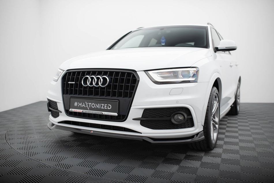 Front Splitter V.2 suitable for Audi Q3 S-line 8U
