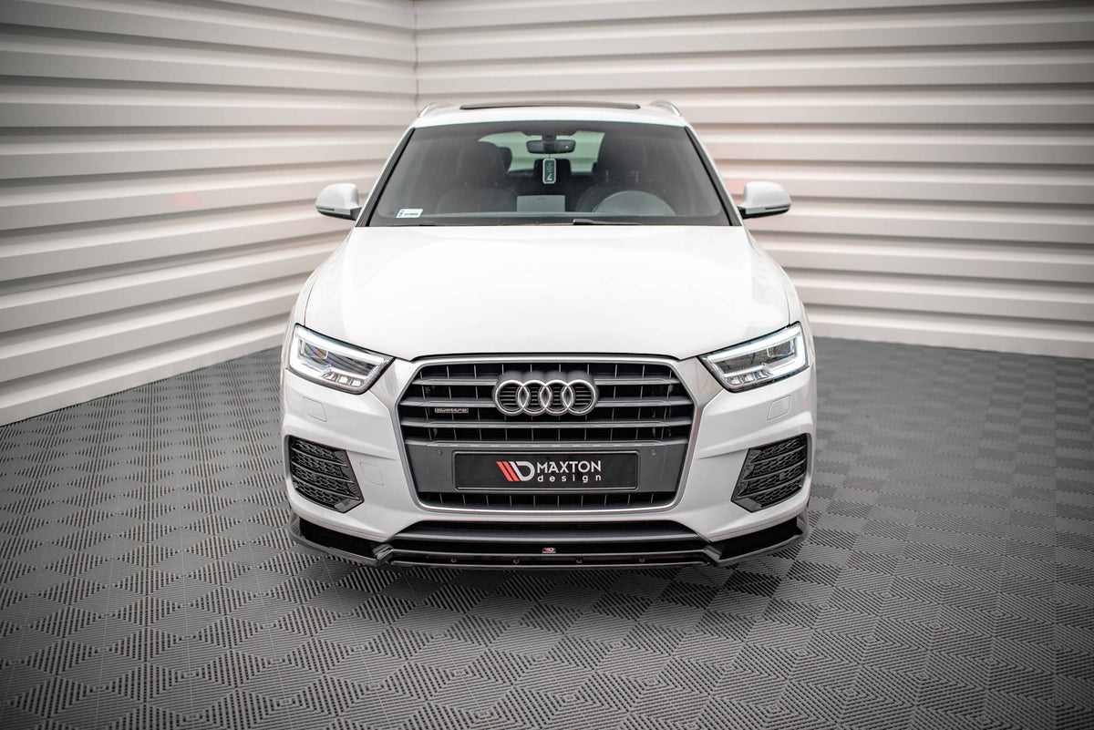 Front Splitter V.2 suitable for Audi Q3 Sport 8U Facelift