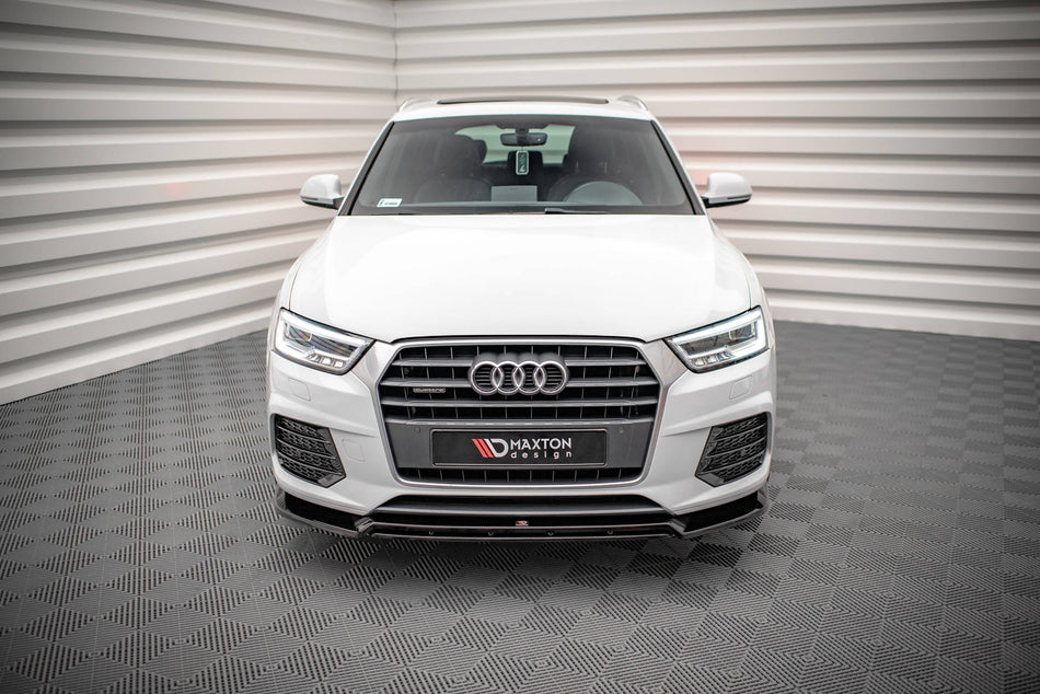 Front Splitter V.2 suitable for Audi Q3 Sport 8U Facelift