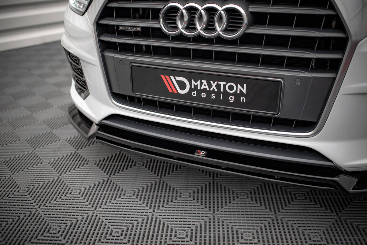 Front Splitter V.2 suitable for Audi Q3 Sport 8U Facelift