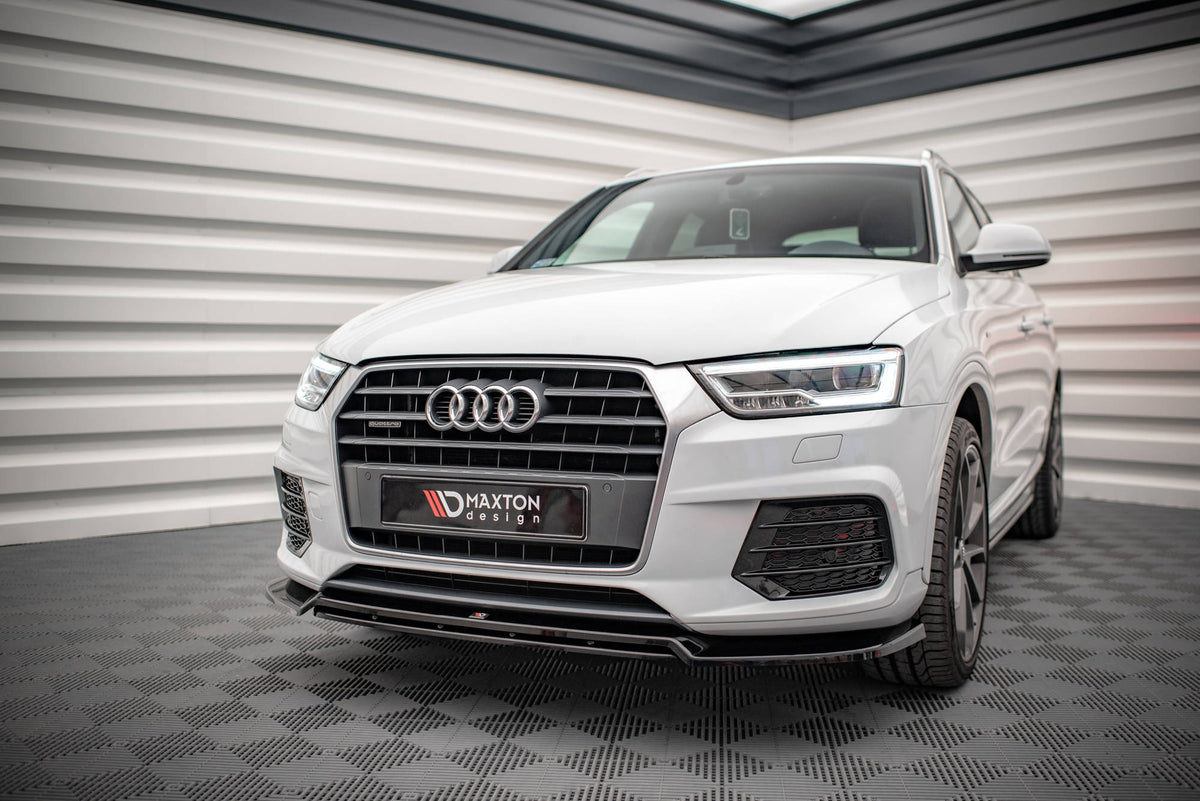 Front Splitter V.2 suitable for Audi Q3 Sport 8U Facelift
