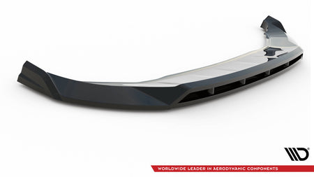 Front Splitter V.2 suitable for Audi Q4 e-tron Sportback S-line Mk1