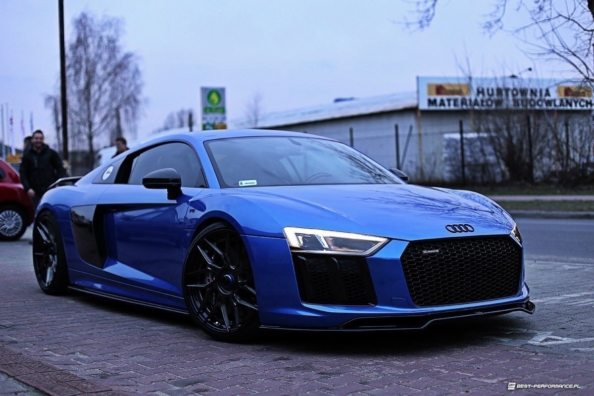 Front Splitter V.2 suitable for Audi R8 Mk.2
