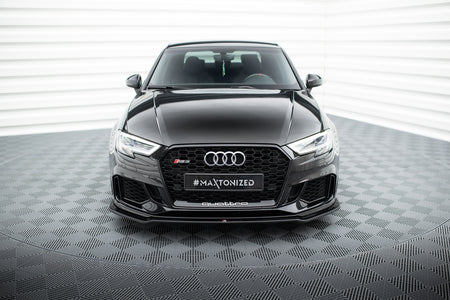 Front Splitter V.2 suitable for Audi RS3 Sedan 8V Facelift